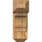 Ekena Millwork Balboa Craftsman Rough Sawn Bracket w/ Offset Brace, Western Red Cedar, 8"W x 18"D x 22"H BKT0806X18X22BOA04RWR - alternate 4